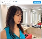 美しい…有村架純　※「有村架純」インスタグラム