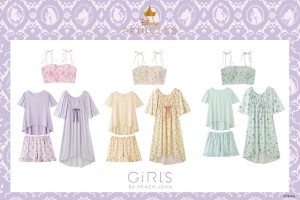 GiRLS by PEACH JOHN「ディズニープリンセス限定コレクション」