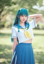 【写真】えなこ、ラムちゃんの美麗コスプレで魅了