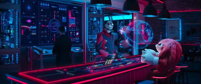 映画『ソニック・ザ・ムービー/ソニック VS ナックルズ』場面写真