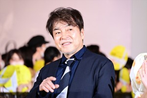 西谷弘監督、映画『沈黙のパレード』ジャパンプレミアイベント＆完成披露試写会舞台あいさつに登場