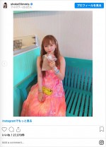 すっかりハワイを満喫した中川翔子　※「中川翔子」インスタグラム