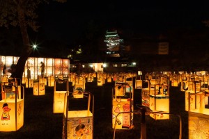 水の都の燈路「松江水燈路」3年ぶりに開催