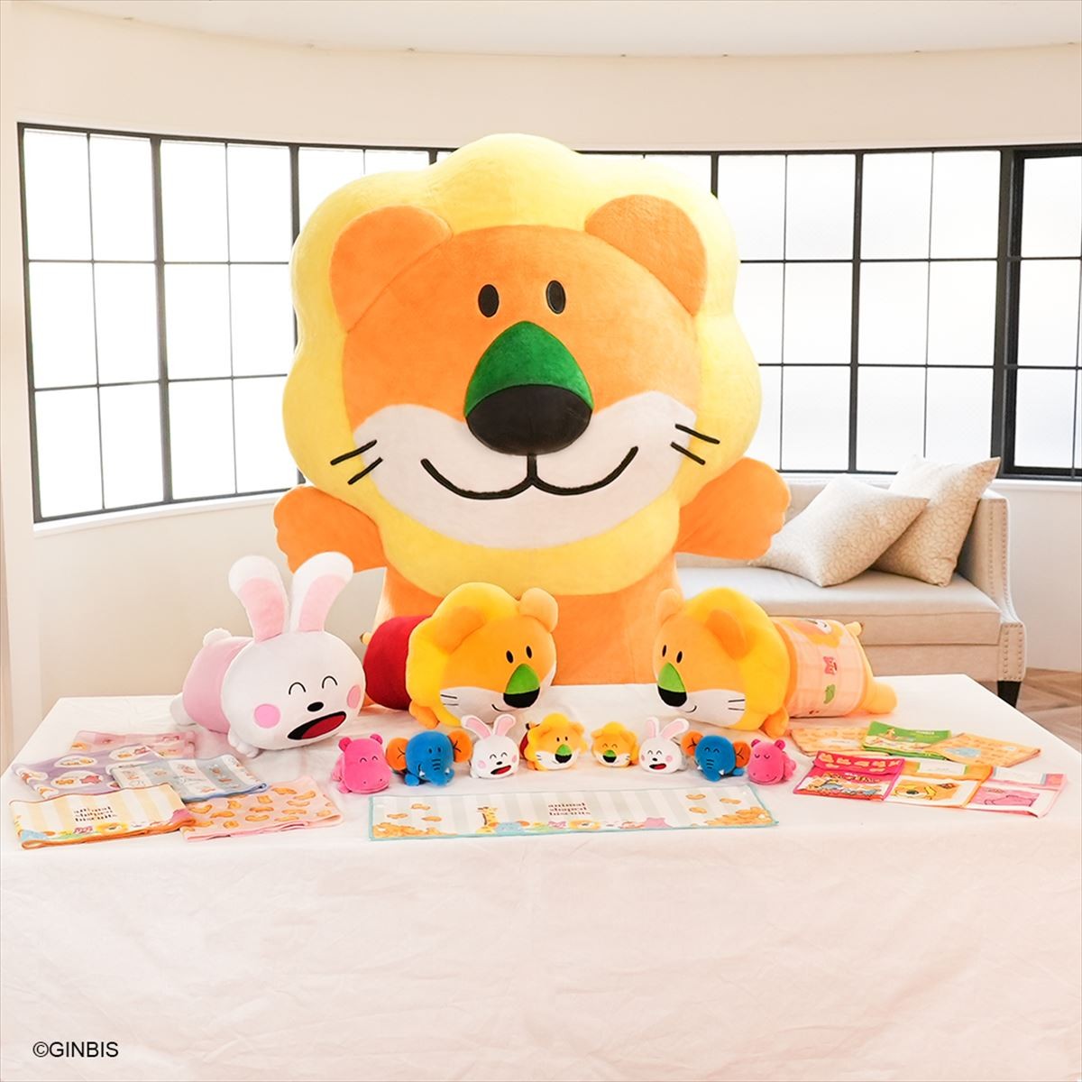 「たべっ子どうぶつ」一番くじ新作が登場！　まくら型ぬいぐるみなどキュートなラインナップ