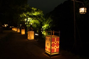 水の都の燈路「松江水燈路」3年ぶりに開催