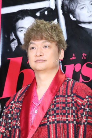 香取慎吾、舞台『burst！〜危険なふたり～』囲み会見に登場
