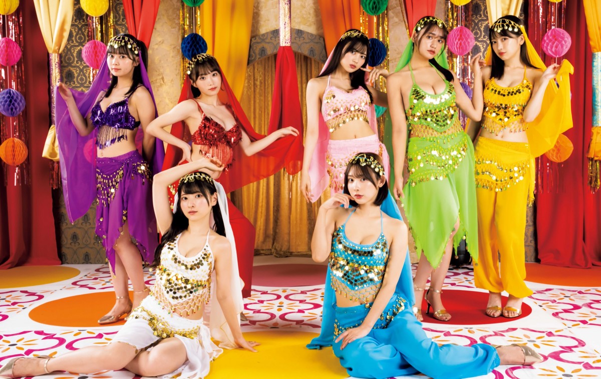 「顔面＆水着偏差値最強アイドル」#ババババンビ、7人全員で水着グラビア披露