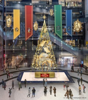 大阪で『ハリー・ポッター』クリスマスイベント開催へ！　約13mのツリーや特別装飾が登場