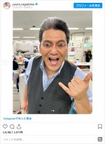 軽部アナ、永島アナへ“ドッキリ” ※「永島優美アナウンサー」インスタグラム