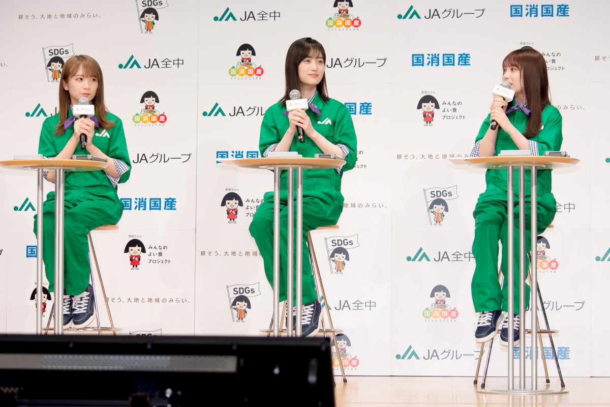 乃木坂46・秋元真夏＆山下美月＆与田祐希、無茶振りに赤面「ドキドキしてます」