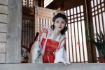 『宮廷衛士の花嫁』ヒロイン・姜保寧（きょうほねい）を演じたジュー・ジンイー