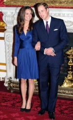 2010年11月16日、婚約発表時のウィリアム王子＆キャサリン妃