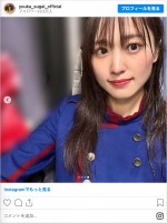 欅坂46「不協和音」の衣装姿を披露した菅井友香　※「櫻坂46・菅井友香」インスタグラム