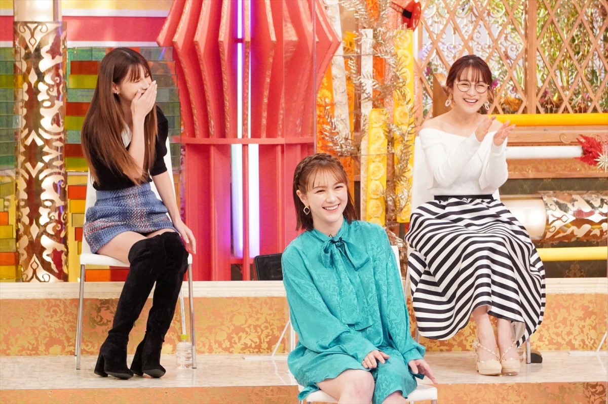 井上咲楽、菊地亜美らが語る新旧バラエティー女子の本音！　さんまが“必ずトークを振る”秘伝の仕草も判明