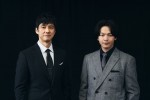 （左から）西島秀俊、中村倫也