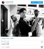 ラストダンスの夜に投稿。浅田舞「金スマ社交ダンス部」思い出ショット　※「浅田舞」インスタグラム