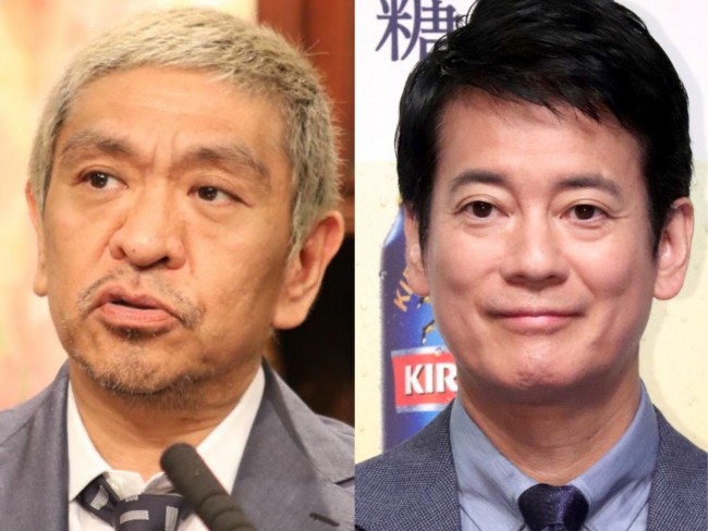 (左から)松本人志、唐沢寿明