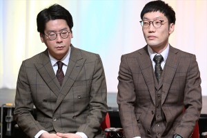 男性ブランコ、「M-1グランプリ2022」決勝進出者発表会見に登場