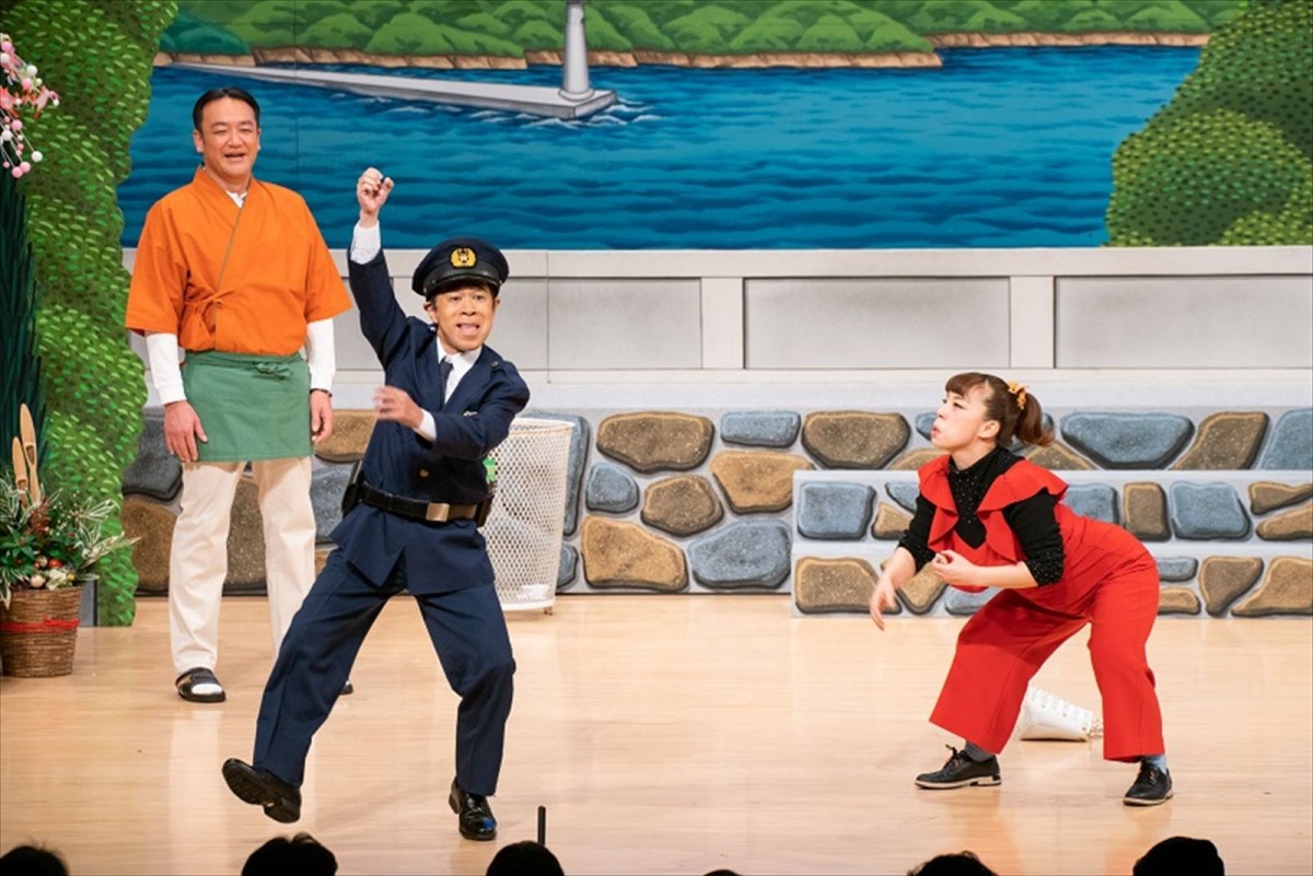 たむけん、500万円の詐欺被害に遭遇!?　『新春！オールよしもと初笑いスペシャル～岡村隆史の花の駐在さん～』1.2放送