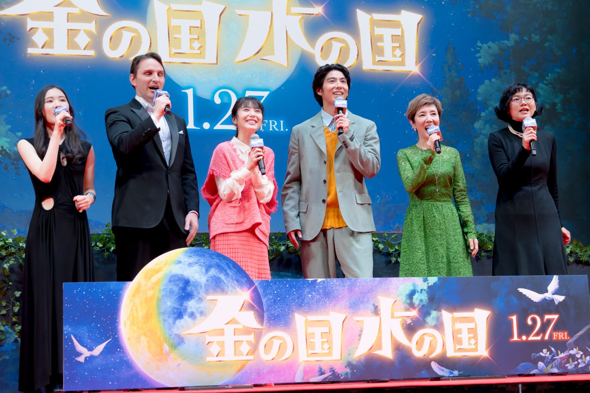浜辺美波、アフレコで賀来賢人に感謝「すごくホッとしました」