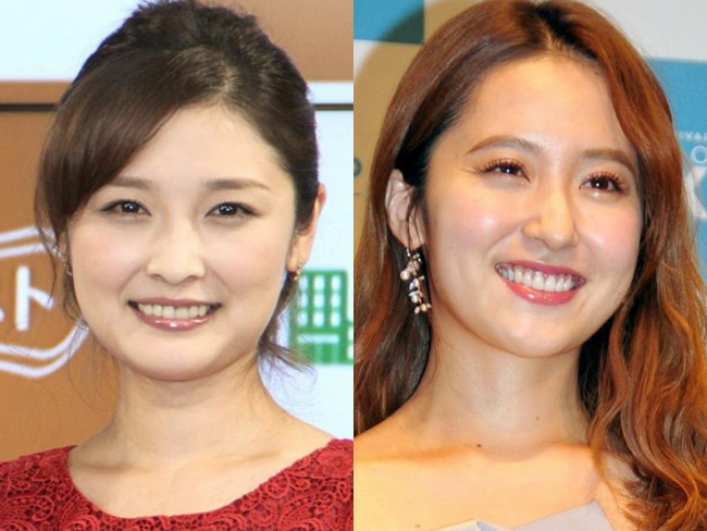 （左から）石川梨華、衛藤美彩