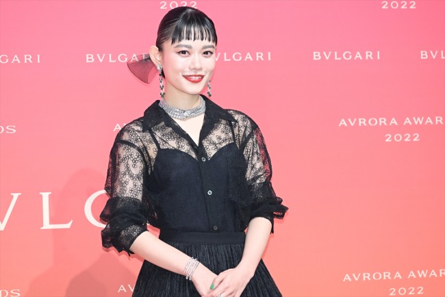 「BVLGARI AVRORA AWARDS 2022」 ゴールデンカーペットセレモニー　20221207実施