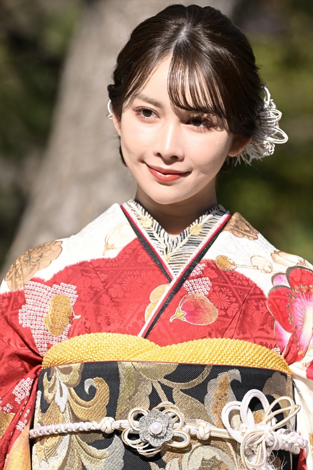 『舞いあがれ！』浅田芭路、晴れ着姿で挨拶「普段は無邪気です」　福原遥への憧れも語る