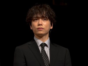 ドラマ『DCU』舞台あいさつに出席した山崎育三郎