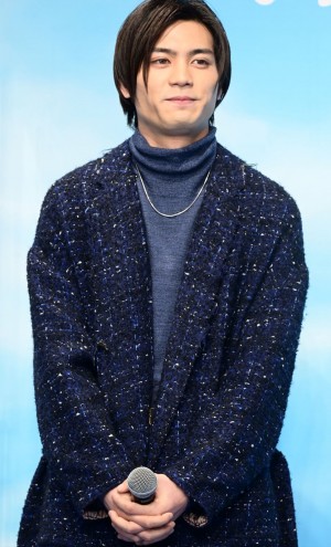 映画『君が落とした青空』“あおキュン”完成報告イベントに登壇した板垣瑞生