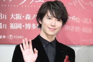 山崎大輝、舞台『ピアフ』製作発表に登場