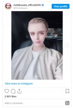 Mattが“クラシック”なヘアスタイル公開　※「Matt」インスタグラム