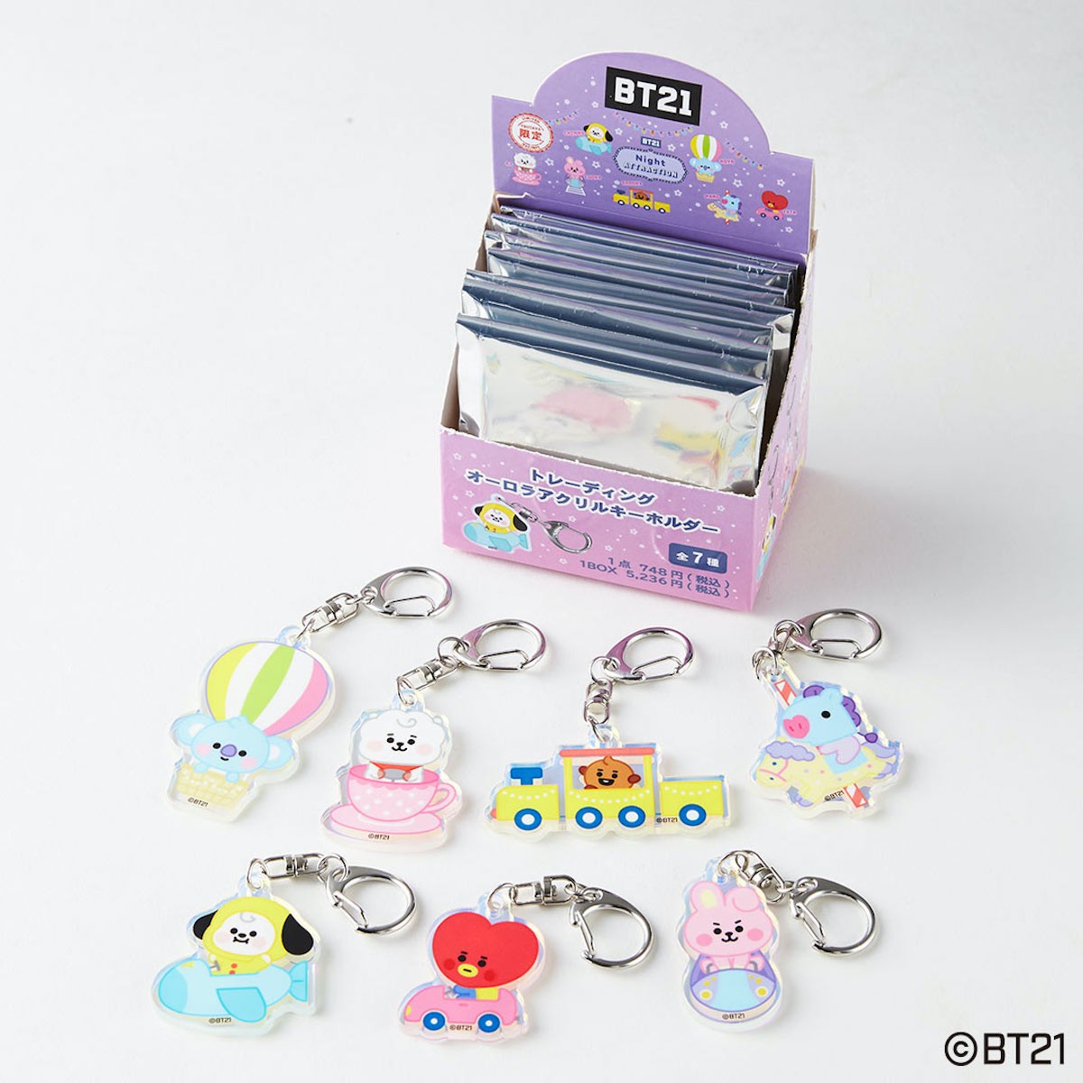 BT21のTカード第2弾