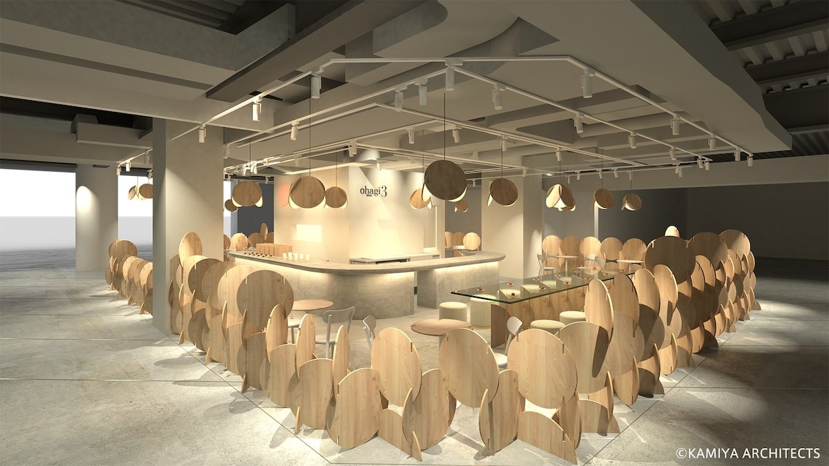 和カフェ「ohagi3 FLAGSHIP SAKAE」