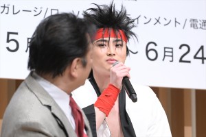 岐洲匠、ミュージカル『るろうに剣心 京都編』製作発表に登場