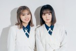 （左から）櫻坂46・武元唯衣、増本綺良