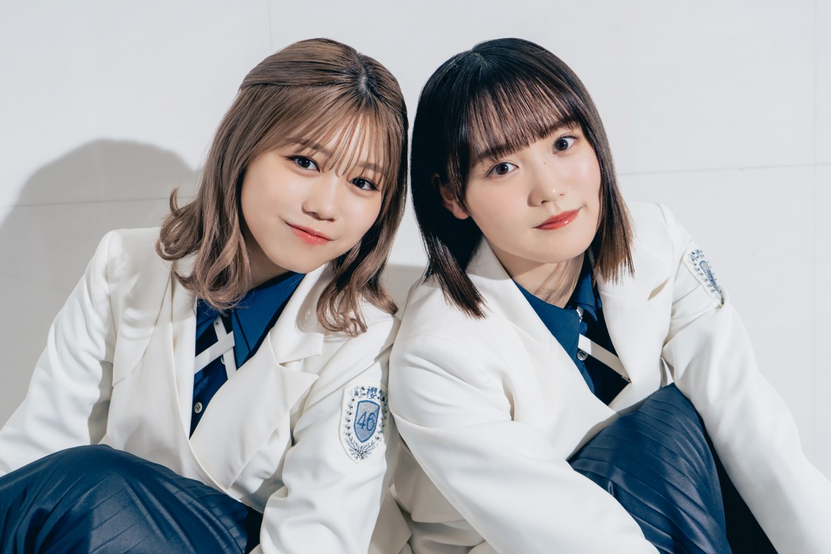 (左から)櫻坂46・武元唯衣、増本綺良