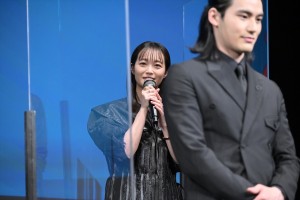 佐藤玲、映画『死刑にいたる病』完成披露試写会に登場