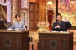 『世界法廷ミステリー 罪からの逃亡者』に出演する宮根誠司、井上清華（フジテレビアナウンサー）