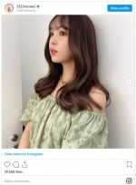 大人びた雰囲気ただよう藤田ニコル“イメチェン”ショット　※「藤田ニコル」インスタグラム