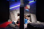 劇場版『名探偵コナン』大型企画展「DETECTIVE CONAN THE MOVIE 展 ～銀幕の回顧録（メモワール）～」展示の様子