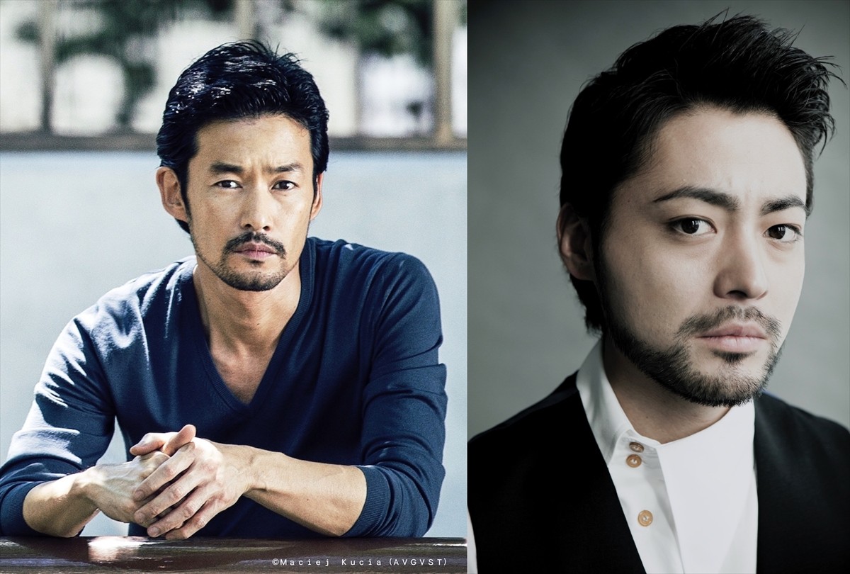 映画『唄う六人の女』でW主演を務める(左から)竹野内豊、山田孝之