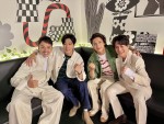 『グータンヌーボ2スペシャル』に出演する（左から）満島真之介、東方神起（ユンホ、チャンミン）、間宮祥太朗