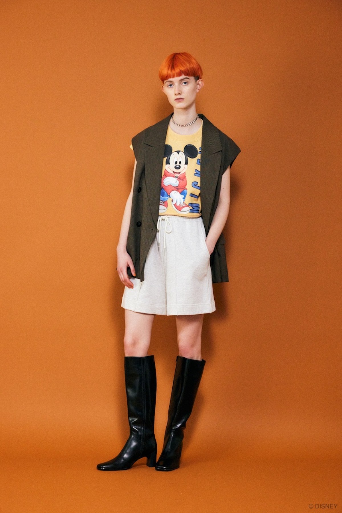 「ディズニー」×「MOUSSY」秋の新作！　ヴィンテージライクなミッキーデザイン