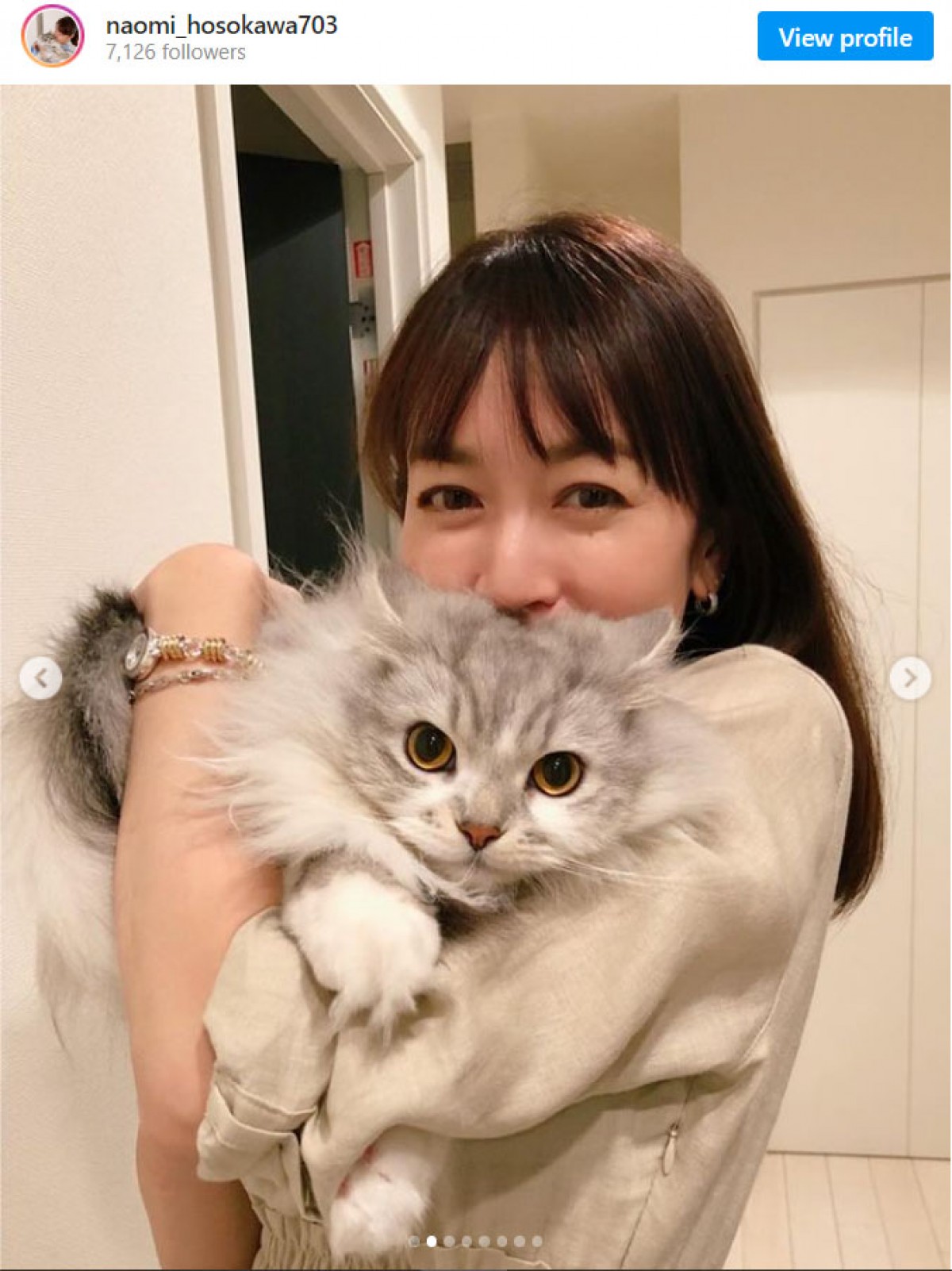 細川直美、48歳の誕生日を迎え「楽しく、健康に過ごしたい」　葛山信吾と仲良し夫婦2SHOTも披露