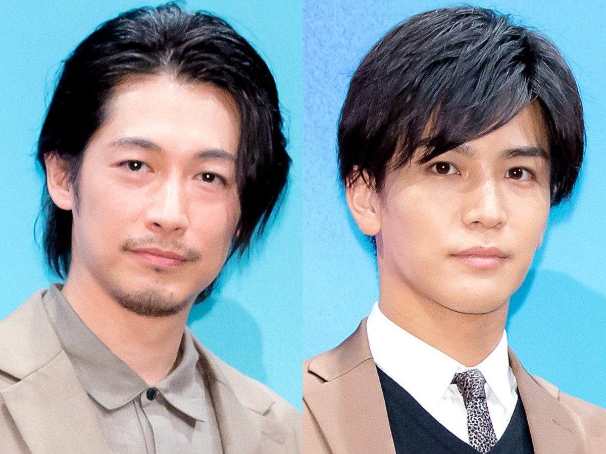 (左から)でディーン・フジオカ、岩田剛典(2019年撮影)