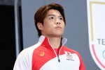 TEAM JAPAN シンボルアスリート・ネクストシンボルアスリート認定式に出席した阿部⼀二三