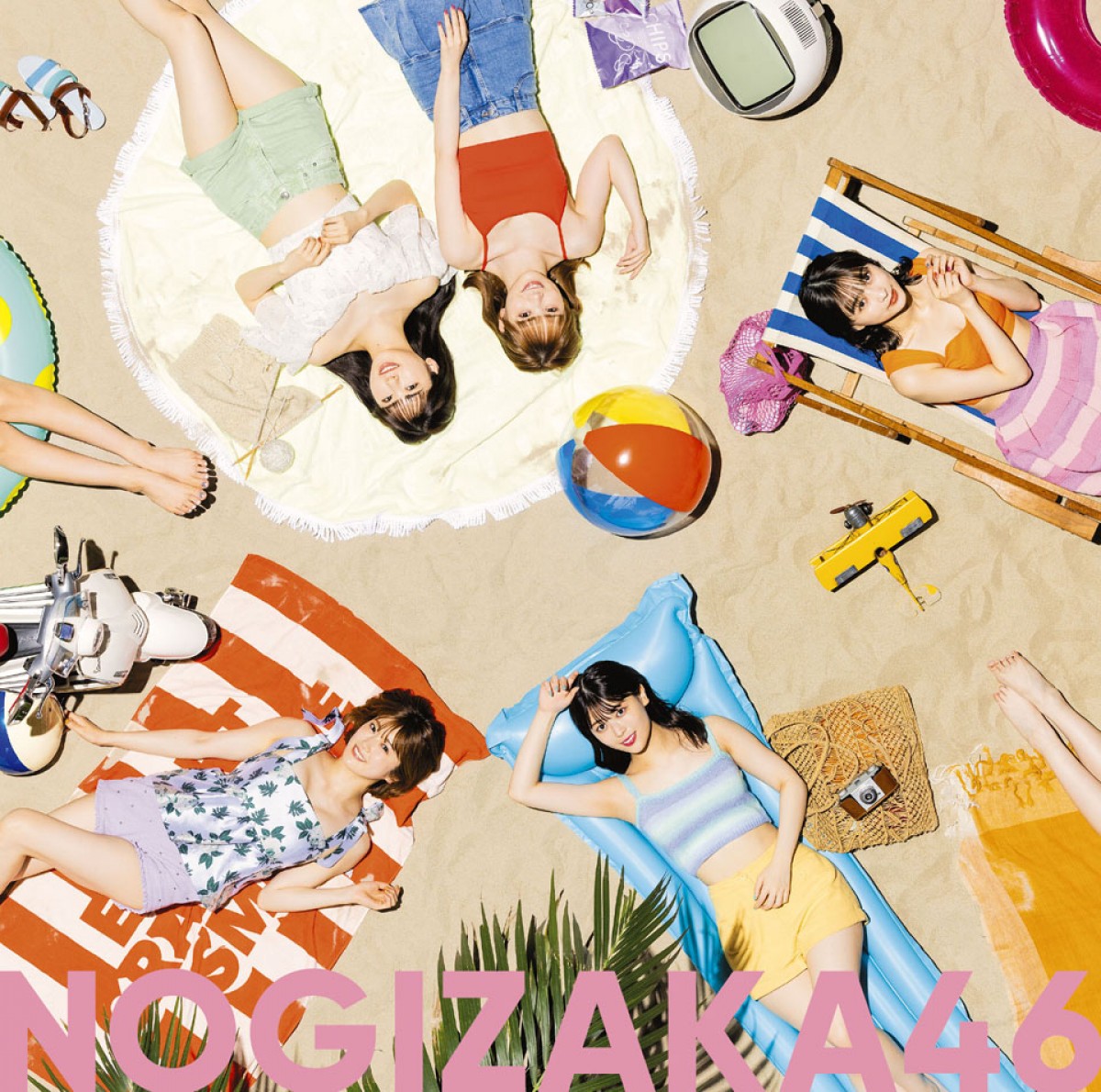 乃木坂46、夏を感じる新曲ジャケット公開