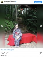 16年前の土屋太鳳　※「土屋太鳳」インスタグラム