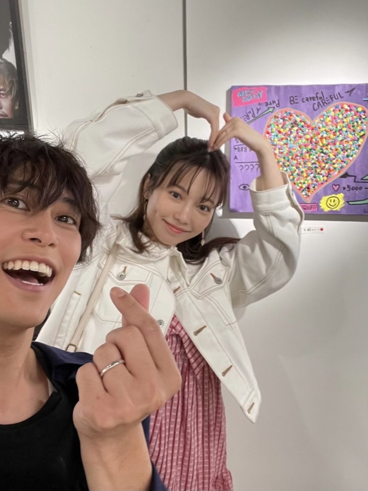 『私たち結婚しました3』(ABEMA)に出演した佐野岳と島崎遥香 ※『私たち結婚しました3』オフィシャルブログ