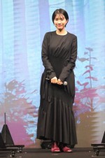 映画『“それ”がいる森』完成報告イベントに登壇した松本穂香